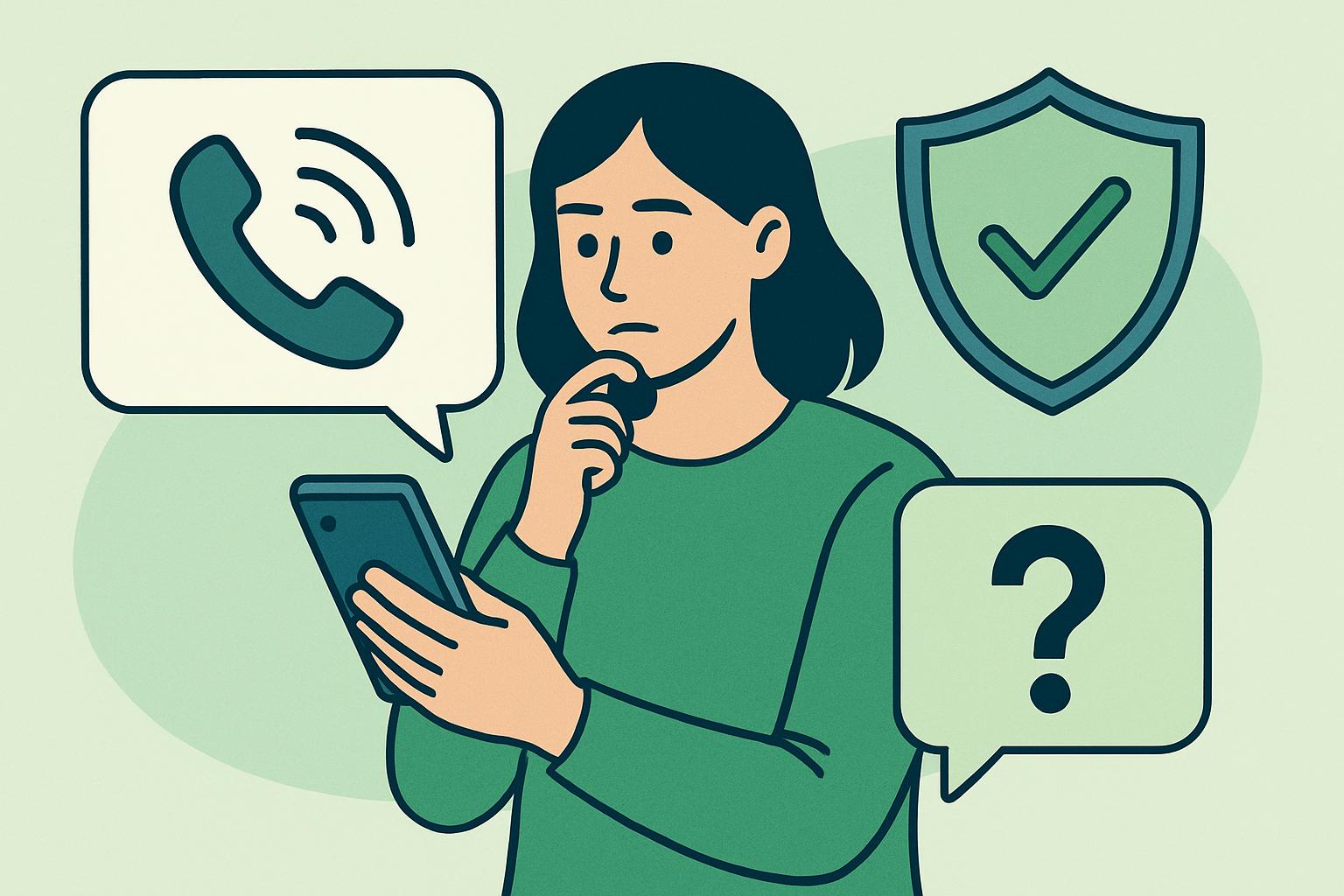 AI illustration: Staying Safe When You Receive an Unexpected Voice Message: What to Avoid