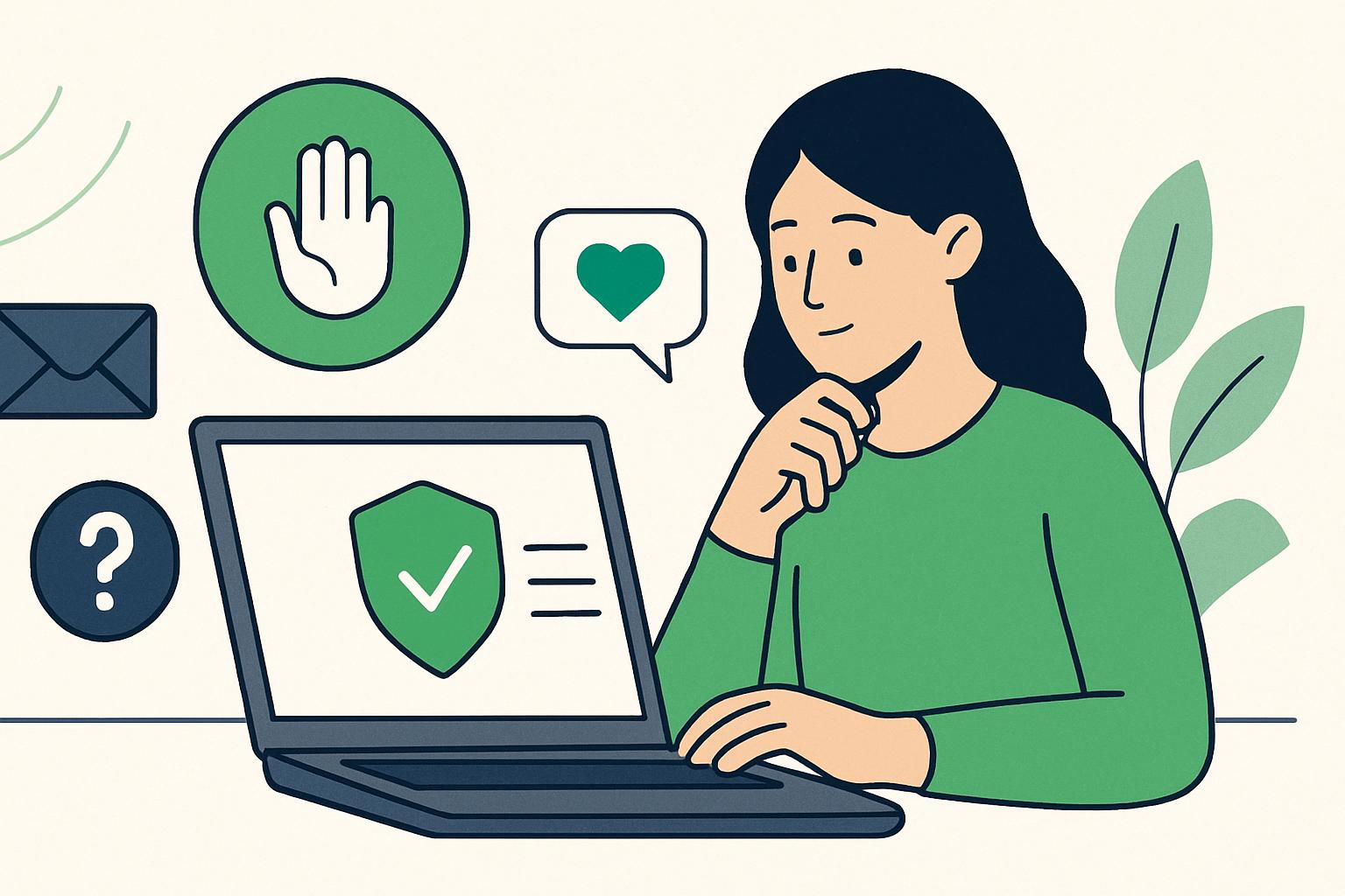 AI illustration: Responding Safely to Suspicious Charity Requests: Fictional Examples and Practical Steps