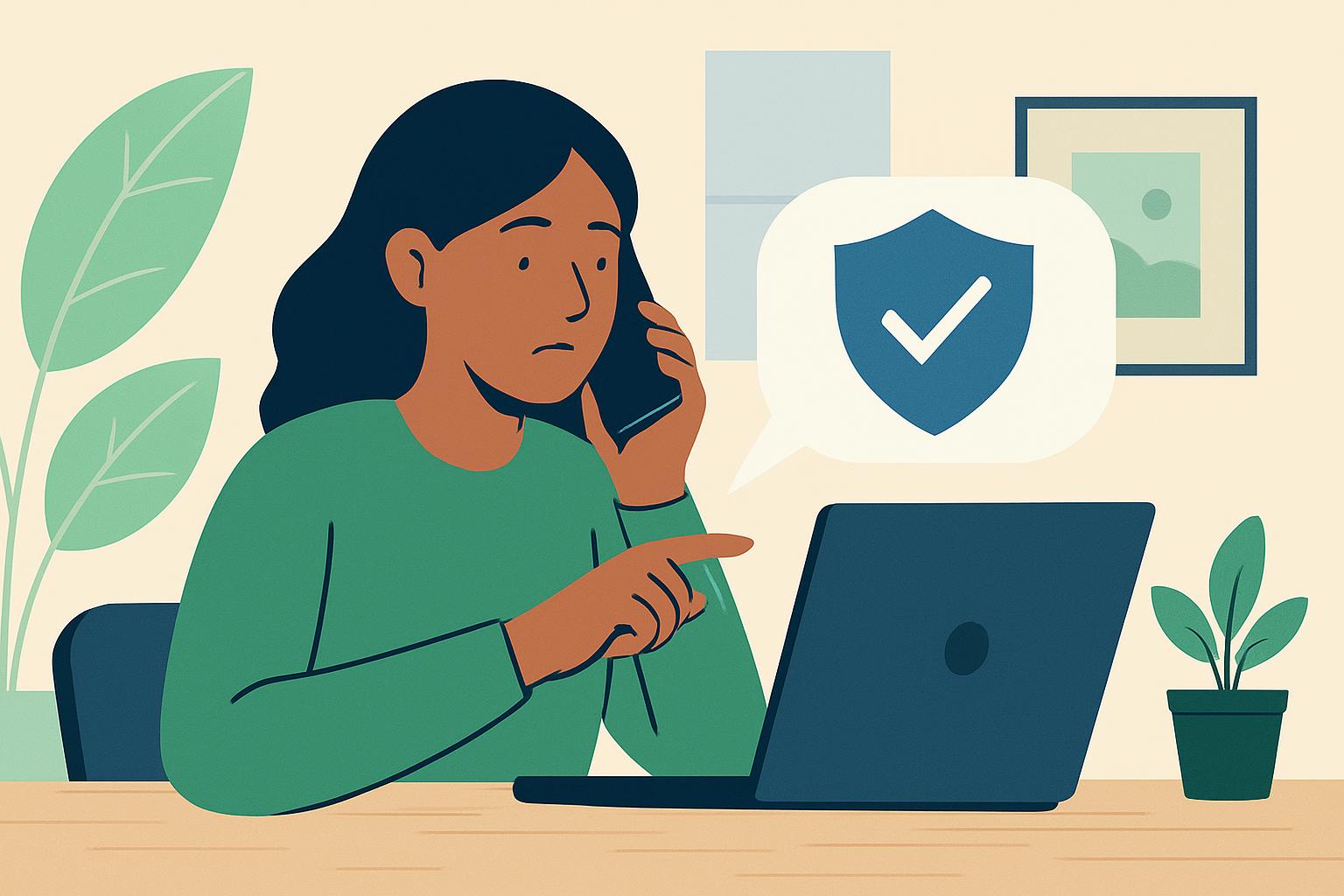 AI illustration: Why Slowing Down Matters When a Caller Refuses Independent Verification